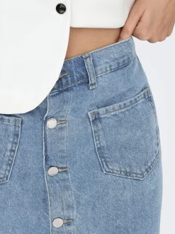 ONLAMAZING Denim Jeansrock Kurzer Rock
