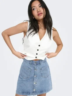 ONLAMAZING Denim Jeansrock Kurzer Rock