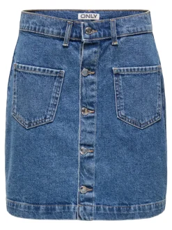 ONLAMAZING Denim Jeansrock Kurzer Rock