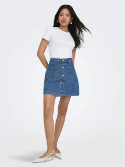 ONLAMAZING Denim Jeansrock Kurzer Rock