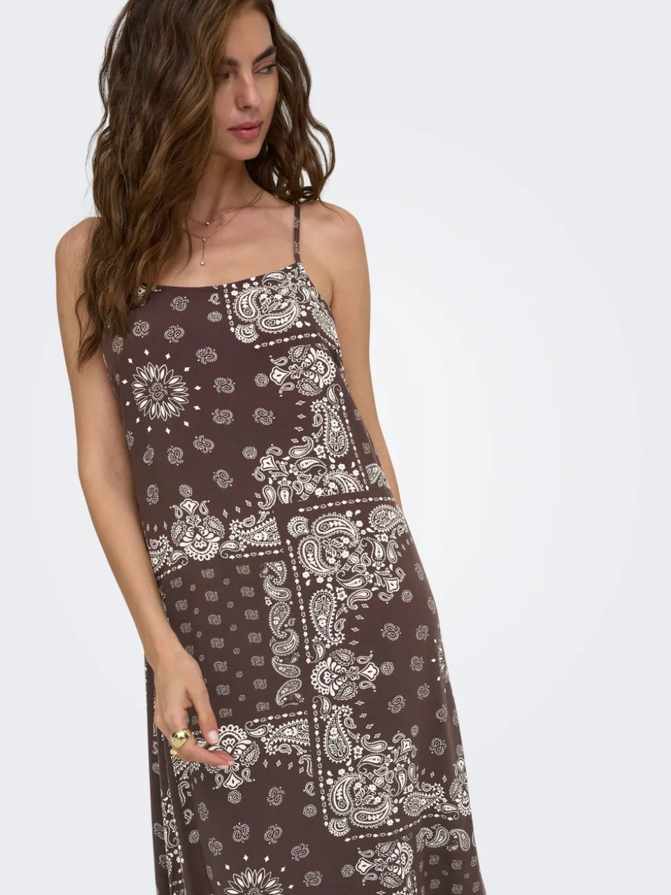ONLAMBEL Langes Kleid