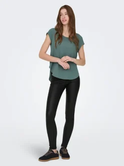 ONLANNE Skinny Fit Kunstlederhosen