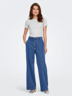 ONLARLENE Hohe Taille Weiter Beinschnitt Jeans