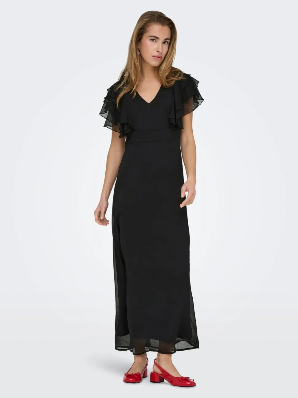 ONLASTA Langes Kleid
