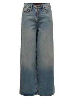 ONLBAXTER Mittlere Taille Weiter Beinschnitt Jeans