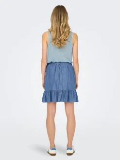 ONLBEA Denim Jeansrock Kurzer Rock