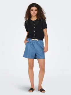 ONLBEA Gerade geschnitten Jeans-Shorts