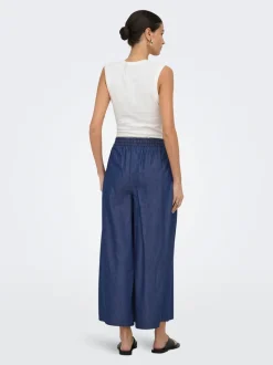 ONLBEA Hohe Taille Weiter Beinschnitt Jeans
