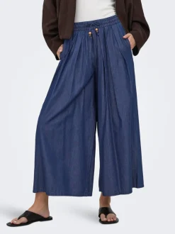 ONLBEA Hohe Taille Weiter Beinschnitt Jeans