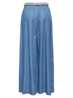 ONLBEA Hohe Taille Weiter Beinschnitt Jeans