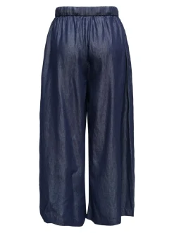 ONLBEA Hohe Taille Weiter Beinschnitt Knöchellang Jeans