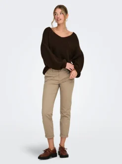 ONLBIANA Normal geschnitten Chino Hose
