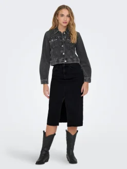 ONLBIANCA Denim Jeansrock Midirock