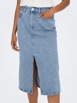 ONLBIANCA Denim Jeansrock Midirock