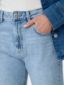 ONLBILLIE Hohe Taille Gerade geschnitten Jeans