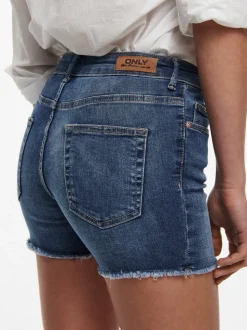 ONLBLUSH Mittlere Taille Normal geschnitten Jeans-Shorts