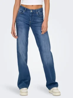 ONLBLUSH Mittlere Taille Gerade geschnitten Jeans