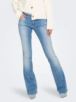 ONLBLUSH Niedrige Taille Flared Jeans