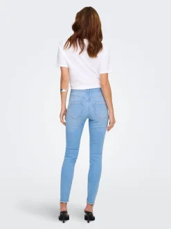 ONLBLUSH Hohe Taille Skinny Fit Knöchellang Jeans