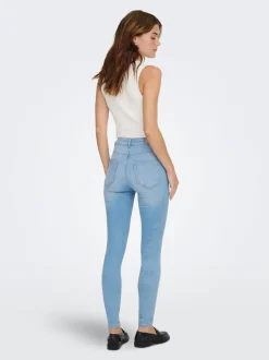 ONLBLUSH Hohe Taille Skinny Fit Jeans
