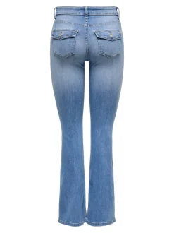 ONLBLUSH Mittlere Taille Flared Jeans