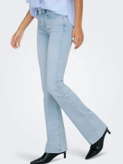 ONLBLUSH Mittlere Taille Flared Jeans