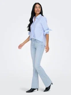 ONLBLUSH Mittlere Taille Flared Jeans