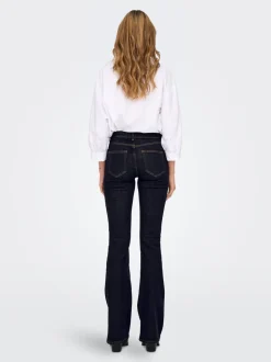 ONLBLUSH Mittlere Taille Flared Jeans