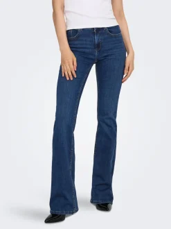 ONLBLUSH Mittlere Taille Flared Jeans
