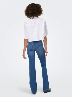 ONLBLUSH Mittlere Taille Flared Jeans