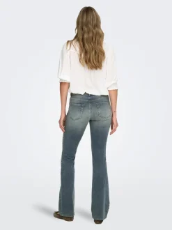 ONLBLUSH Mittlere Taille Flared Jeans