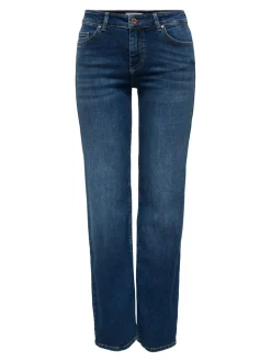 ONLBLUSH Mittlere Taille Gerade geschnitten Jeans