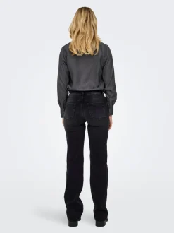 ONLBLUSH Mittlere Taille Gerade geschnitten Jeans