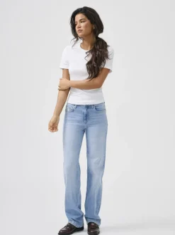 ONLBLUSH Mittlere Taille Gerade geschnitten Jeans