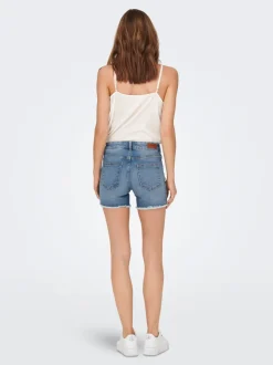 ONLBLUSH Mittlere Taille Normal geschnitten Jeans-Shorts