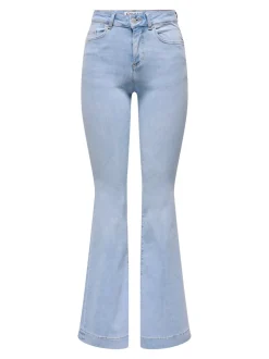 ONLBLUSH Mittlere Taille Retro-Fit, ausgestellt Jeans