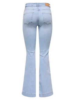 ONLBLUSH Mittlere Taille Retro-Fit, ausgestellt Jeans