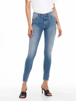 ONLBLUSH Mittlere Taille Skinny Fit Knöchellang Jeans