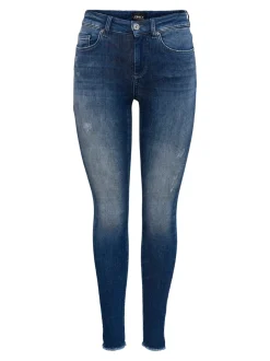 ONLBLUSH Mittlere Taille Skinny Fit Knöchellang Jeans
