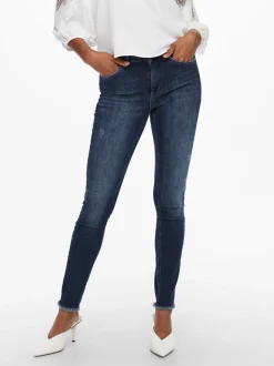 ONLBLUSH Mittlere Taille Skinny Fit Knöchellang Jeans