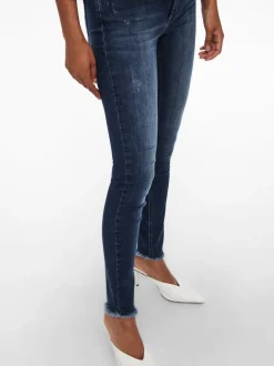 ONLBLUSH Mittlere Taille Skinny Fit Knöchellang Jeans