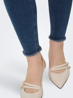 ONLBLUSH Mittlere Taille Skinny Fit Knöchellang Jeans