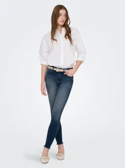 ONLBLUSH Mittlere Taille Skinny Fit Knöchellang Jeans