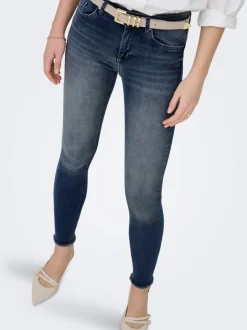 ONLBLUSH Mittlere Taille Skinny Fit Knöchellang Jeans