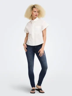 ONLBLUSH Mittlere Taille Skinny Fit Jeans