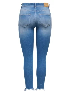ONLBLUSH Mittlere Taille Skinny Fit Knöchellang Jeans