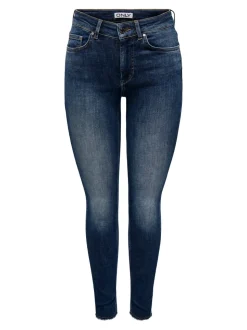 ONLBLUSH Mittlere Taille Skinny Fit Knöchellang Jeans