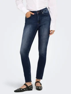 ONLBLUSH Mittlere Taille Skinny Fit Knöchellang Jeans
