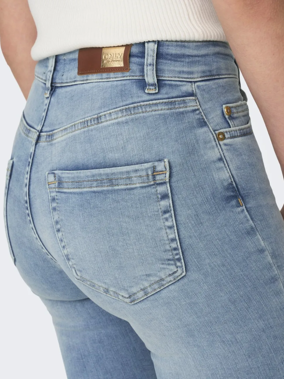 ONLBLUSH Mittlere Taille Skinny Fit Knöchellang Jeans