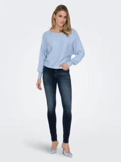 ONLBLUSH Mittlere Taille Skinny Fit Jeans